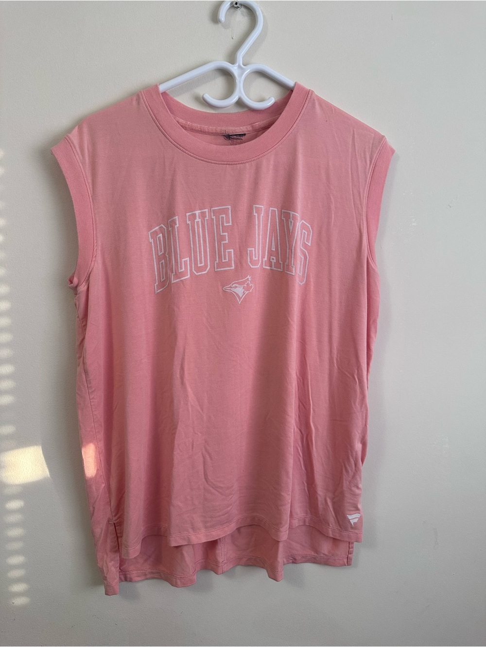 Toronto Blue Jays Fanatics sleeveless T-shirt in pink - L size